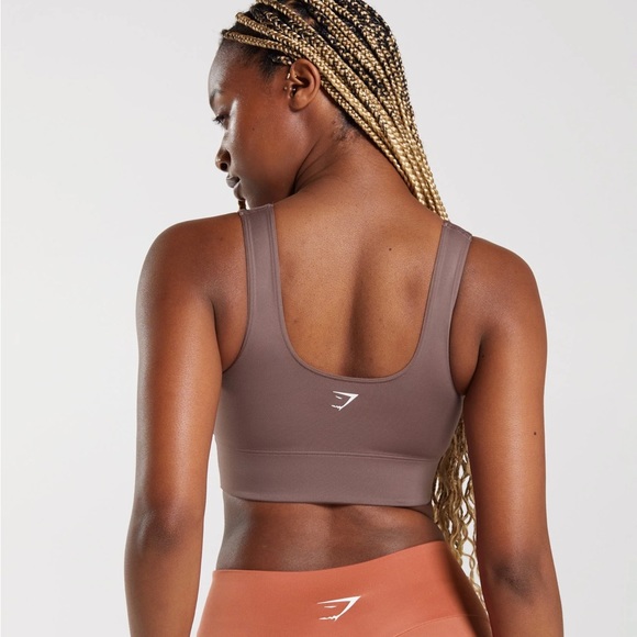 ✨ LOWEST PRICE✨ NEW Gymshark Sports Bra Brown - Picture 2 of 8